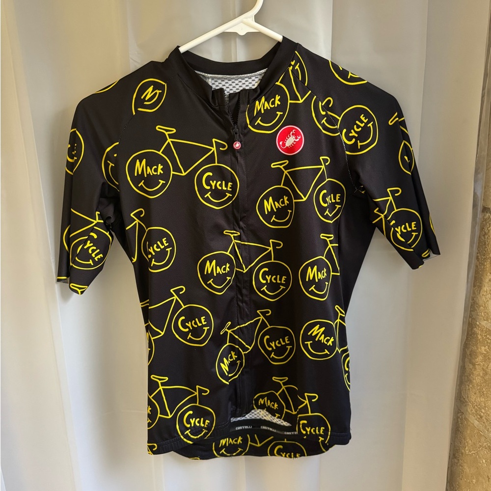 Castelli Mack Cycle Aero Race Jersey Top and Bib short bottoms
